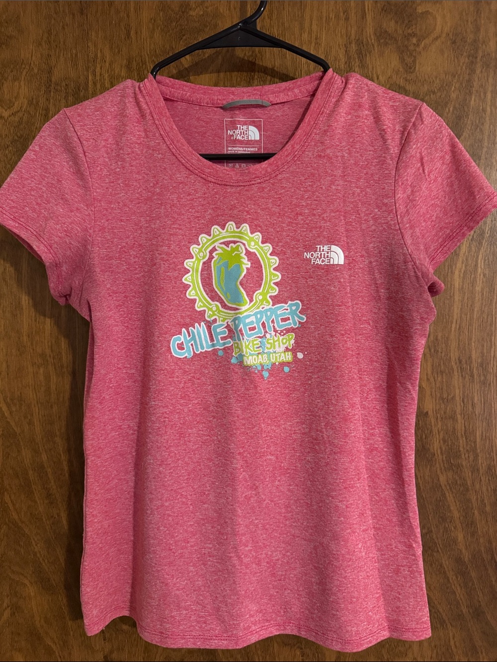 The North Face Pink Women's Graphic Short Sleeve Tee